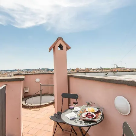 Lägenhet Trevi Luxury With Terrace Rom